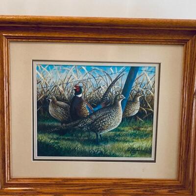 John G. Moisan Wild Life Artist Print