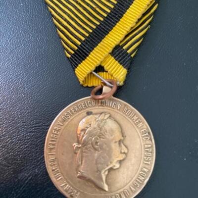 Antique Prussian Medal Dec. 2 1873 