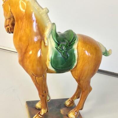 Antique Chinese Pottery Tang Horse 