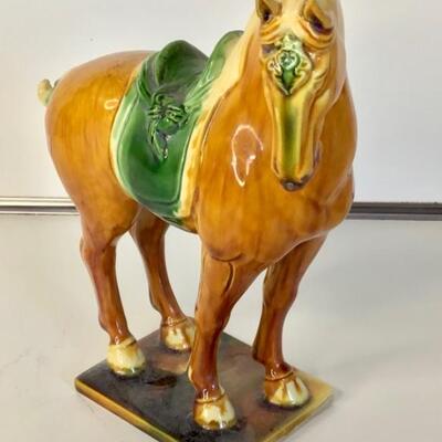 Antique Chinese Pottery Tang Horse 