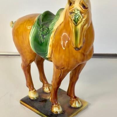 Antique Chinese Pottery Tang Horse 