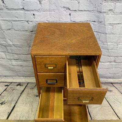#1 Wooden 7 Drawer Cabinet