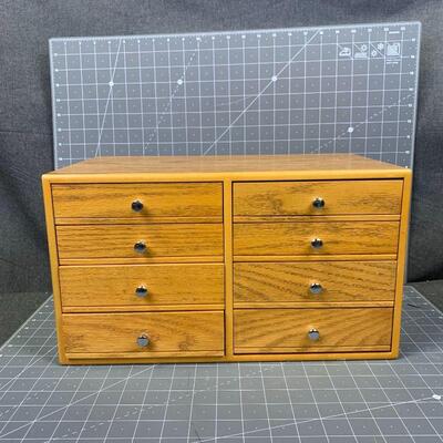 #21 Small Wood Cabinet/Jewlery Box