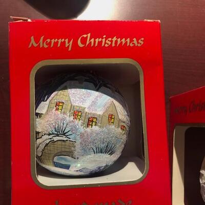 Hand Made large Ornaments