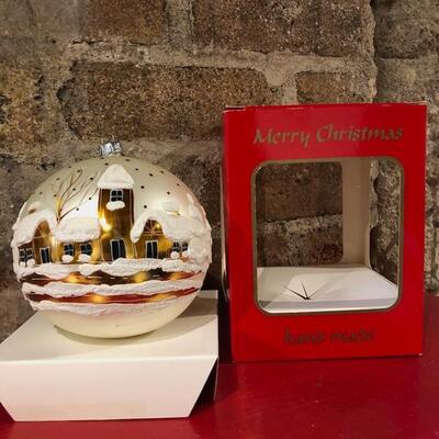 Hand Made large Ornaments