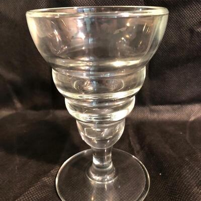 Vintage wine or parfait glasses