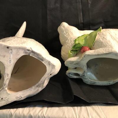 Ceramic bunnies