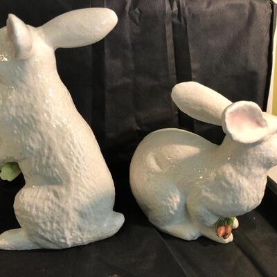 Ceramic bunnies