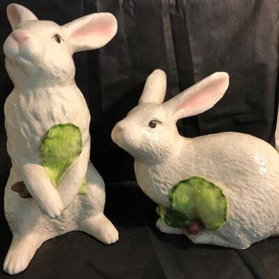 Ceramic bunnies