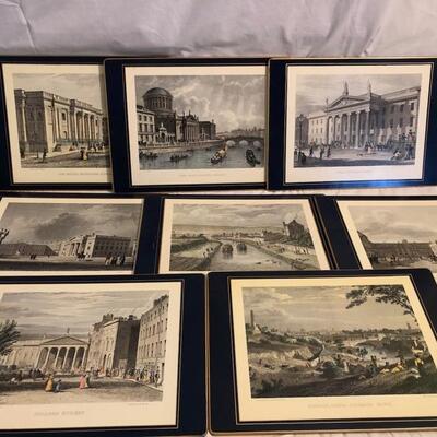 2 Sets of Lady Clare placemats from Dublin Ireland