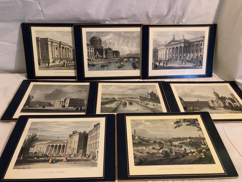 2 Sets of Lady Clare placemats from Dublin Ireland
