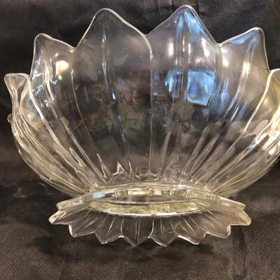 Leaf shaped serving bowl with grapevine design cheese platter