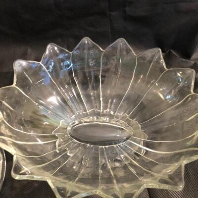 Leaf shaped serving bowl with grapevine design cheese platter