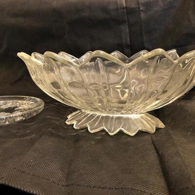 Leaf shaped serving bowl with grapevine design cheese platter