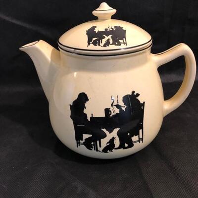 Vintage Cowboy coffee pot