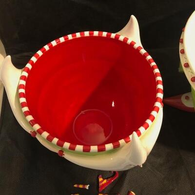 Department 56 Christmas Serving Dishes