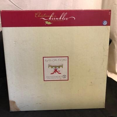 Department 56 Christmas Serving Dishes