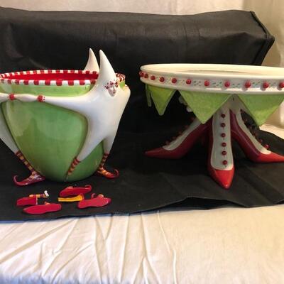 Department 56 Christmas Serving Dishes