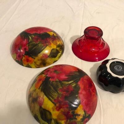 Collection of nut bowls