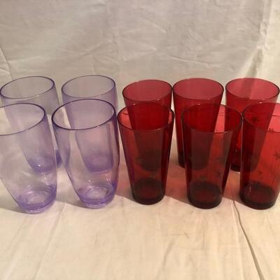 Plastic tumblers