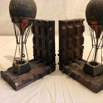 Hot Air Balloon Bookends