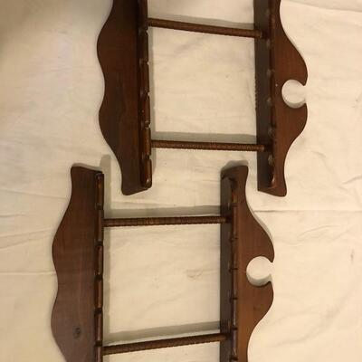 Pair of Wooden Spoon Display/Holders