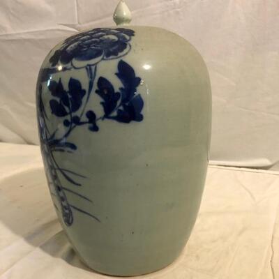 Antique Diner Jar with lid - taller