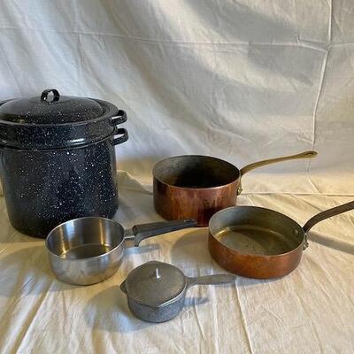 Assorted cookware