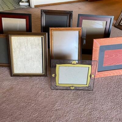 Large assorted frames