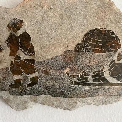 Eskimos on stone