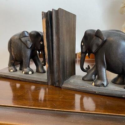 Elephant Bookends