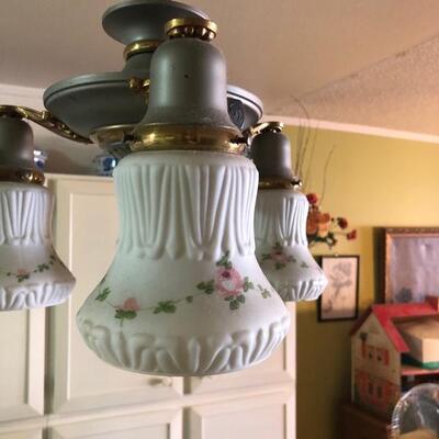 Floral Victorian Chandeler