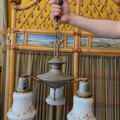 Floral Victorian Chandeler