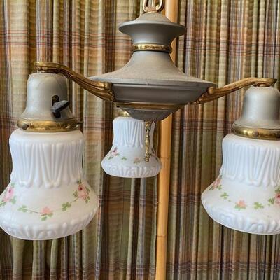 Floral Victorian Chandeler