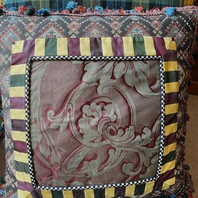 MacKenzie-Childs Rattan Chaise Lounge