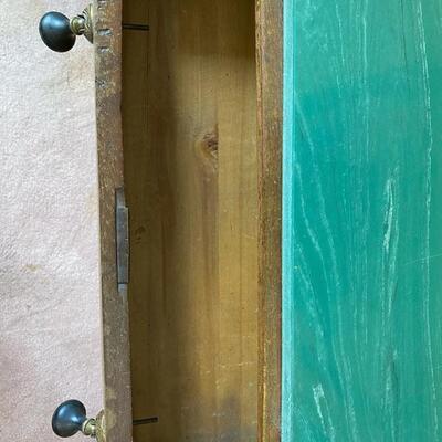 Vintage Green Marble Top Dressers