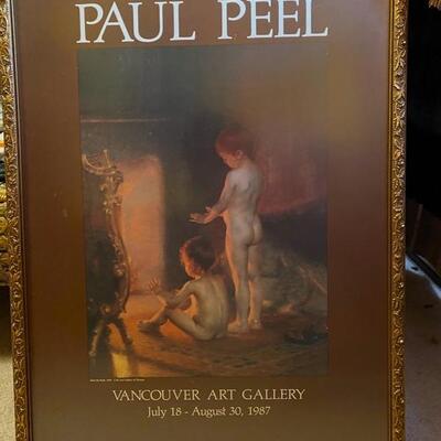 Paul Peel Framed Poster