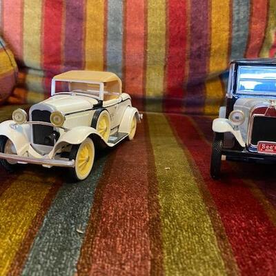 2 Metal See's Candies cars