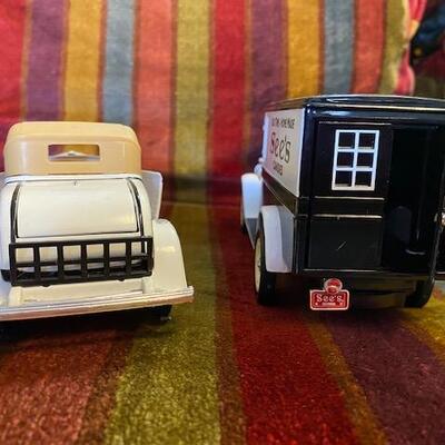 2 Metal See's Candies cars