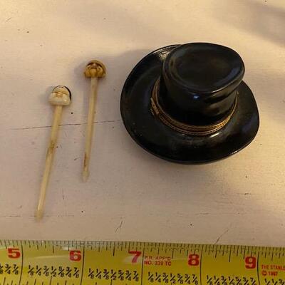 Limoge Cowboy Hat and Asian mask picks