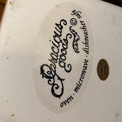 Pottery storage containers 