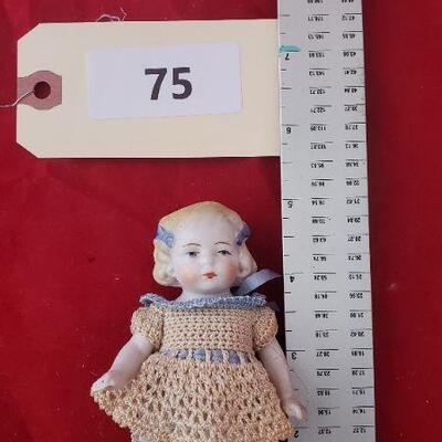 LOT# 75 4.5’ Unmarked Doll