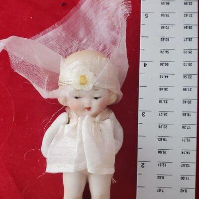 LOT# 104 3.5’ Japan Bisque Doll 