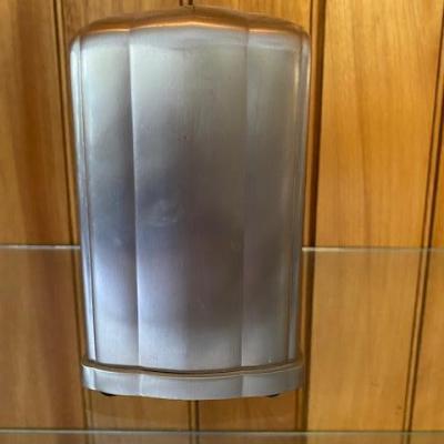 LOT 209 Black and Gold Desk Clock and Silver Desk Clock