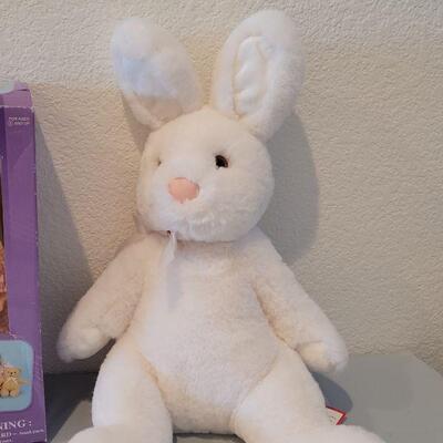 Lot 221: New Huggable Emily and Douglas Bunny