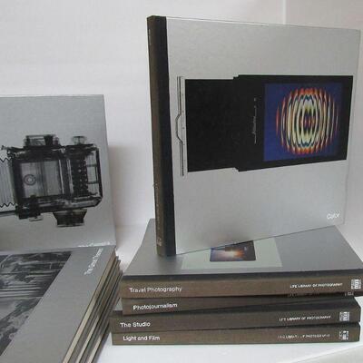 Set of 9 Time Life  Library of Photography Books 1970
