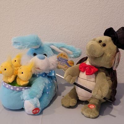 Lot 227: New Animated Turtle and Bunny and Chicks