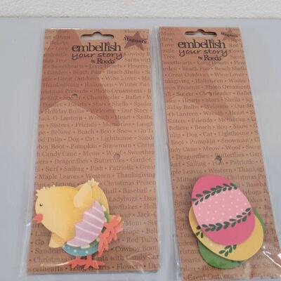 Lot 243: New Embellish Easter Magnets