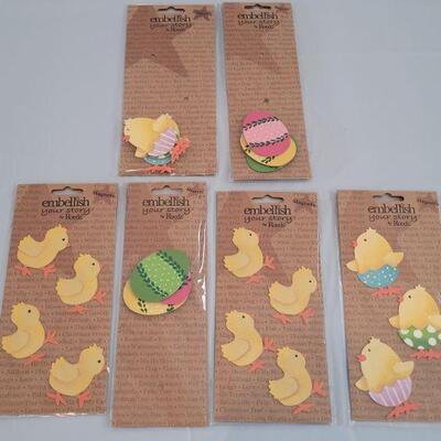 Lot 243: New Embellish Easter Magnets
