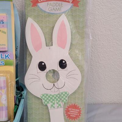 Lot 247: New Small Wagon with Bunny, Activities and Paddle Game